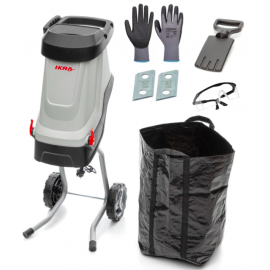Broyeur à plateau double lames 2800 watts + accessoires 