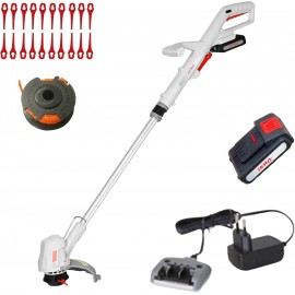 Coupe bordure à batterie 20 volts 2 amp équipé bobine fils et également lame de coupe 